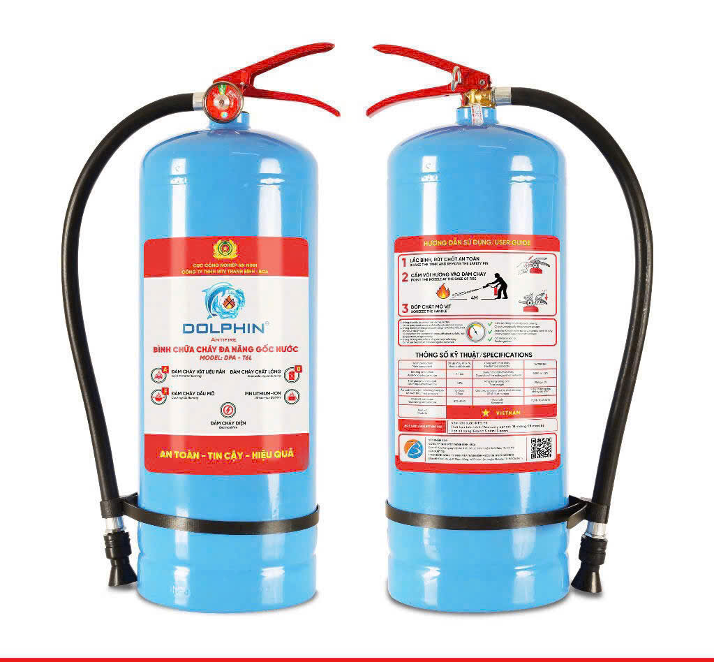 Bình chữa cháy dạng ném gốc nước DPA-N02 680ml