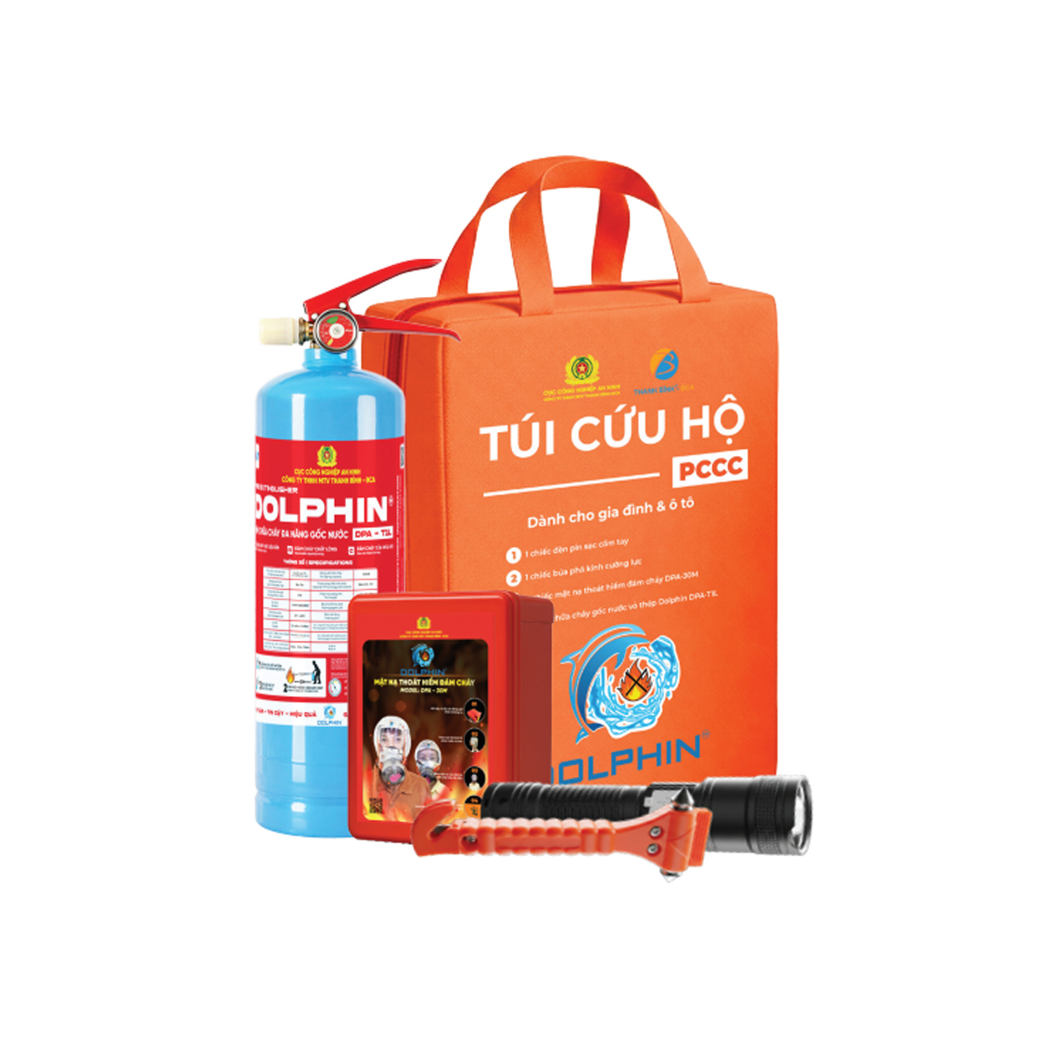 Túi cứu hộ PCCC Dolphin dành cho gia đình & ô tô